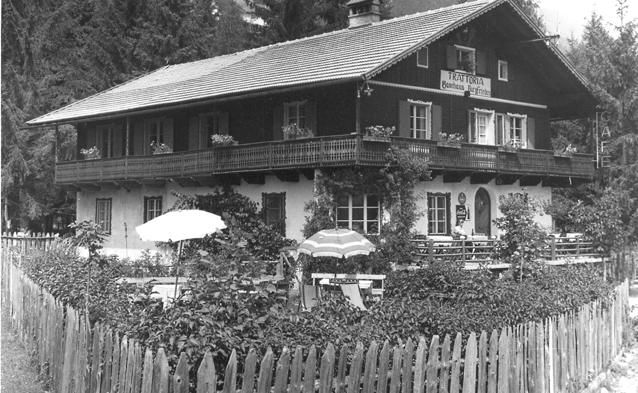 Hotel Burgfrieden 1956