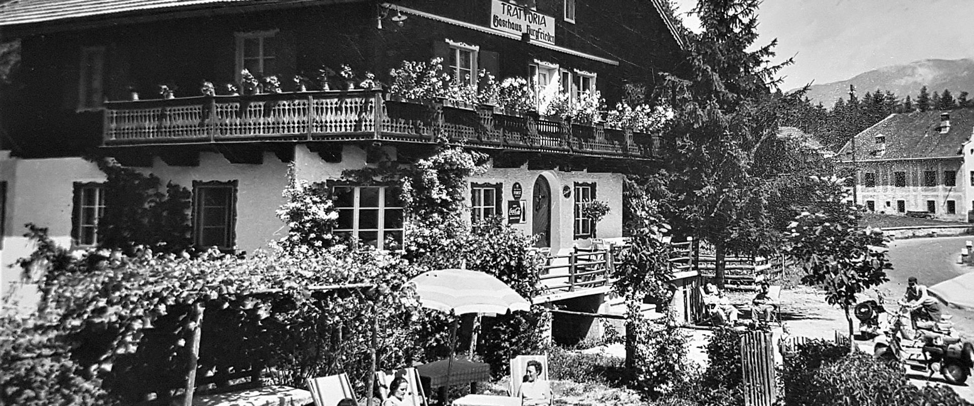 Hotel Burgfrieden 1958